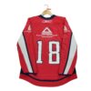 Maillot manches longues homme rouge Reebok