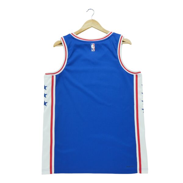 Maillot sans manches homme bleu Nike Equipe Philadelphie 76ers Sixers