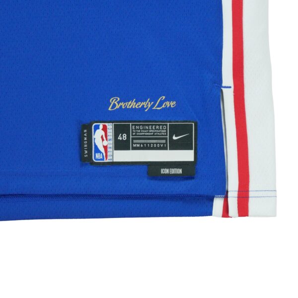 Maillot sans manches homme bleu Nike Equipe Philadelphie 76ers Sixers