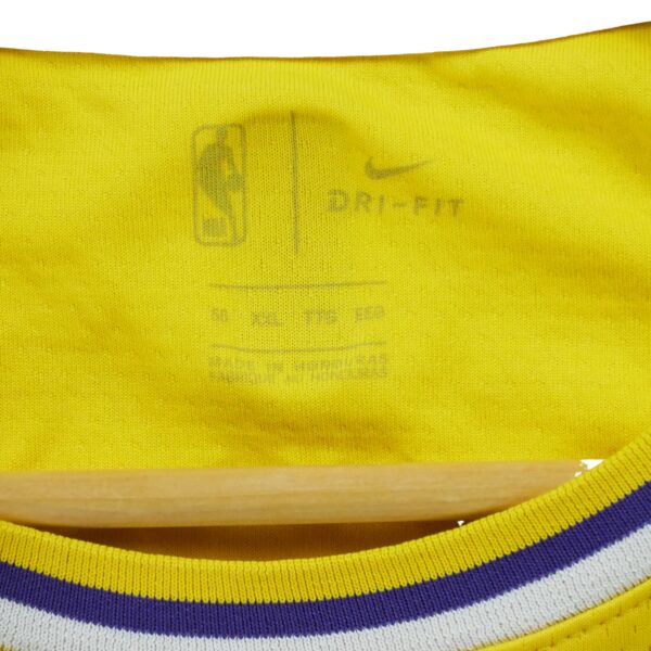 Maillot sans manches homme jaune Nike Equipe Los Angeles Lakers