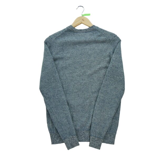 Pull homme manches longues gris Lacoste Motif chine Col Rond