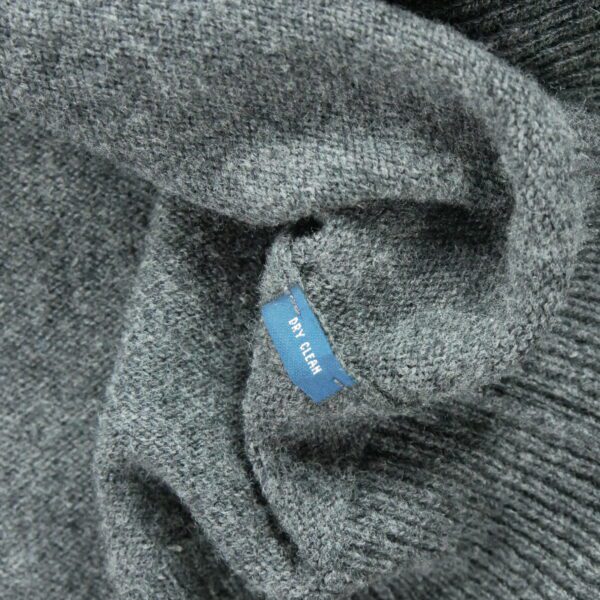 Pull homme manches longues gris Polo Ralph Lauren Motif chine Col V