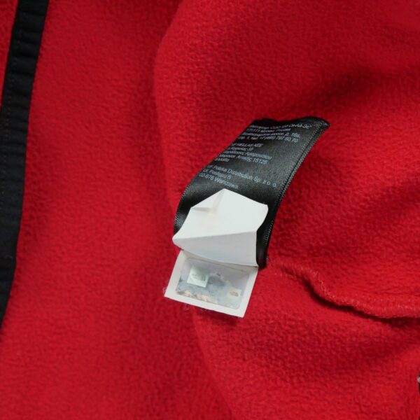 Pull polaires enfant manches longues rouge The North Face Col Montant