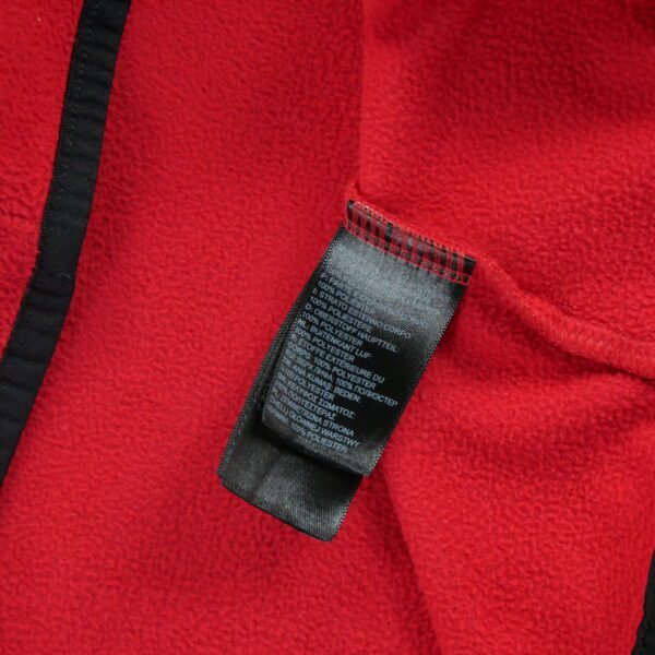 Pull polaires enfant manches longues rouge The North Face Col Montant