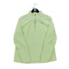 Pull polaires femme manches longues jaune fluo The North Face Col Montant