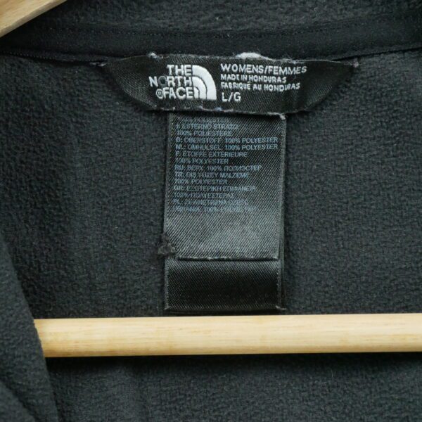 Pull polaires femme manches longues noir The North Face Col Montant
