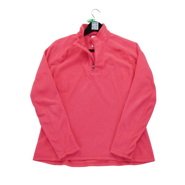 Pull polaires femme manches longues rose The North Face Col Montant