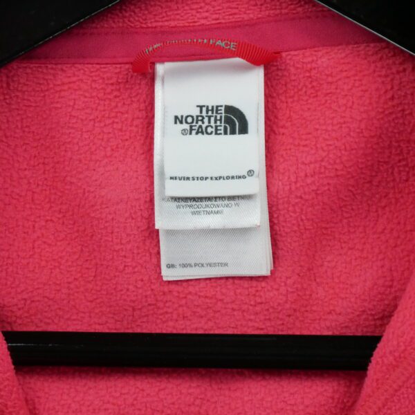 Pull polaires femme manches longues rose The North Face Col Montant