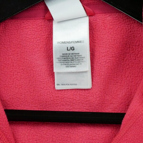 Pull polaires femme manches longues rose The North Face Col Montant