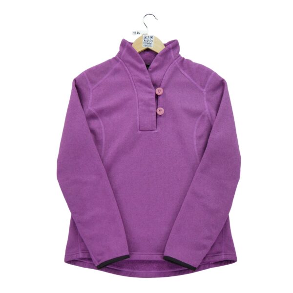 Pull polaires femme manches longues rose The North Face Col Montant