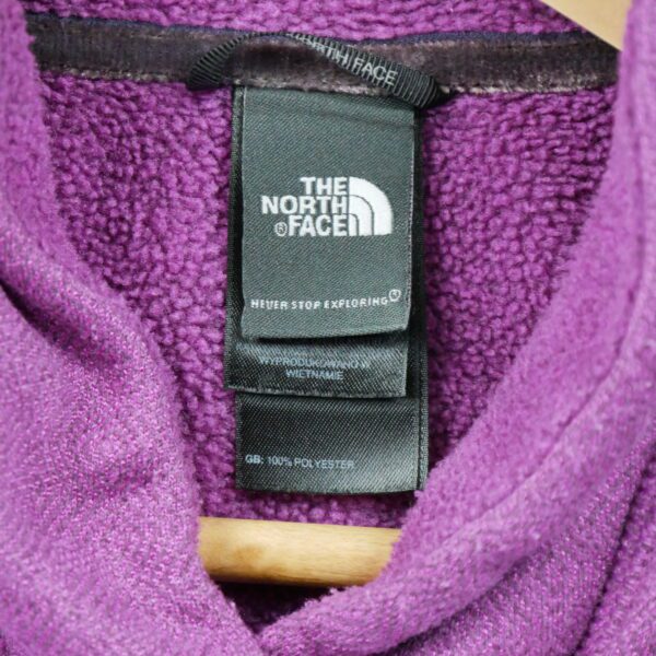 Pull polaires femme manches longues rose The North Face Col Montant