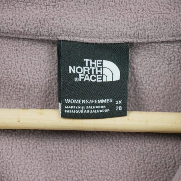 Pull polaires femme manches longues rose The North Face Col Montant