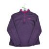 Pull polaires femme manches longues violet The North Face Col Montant