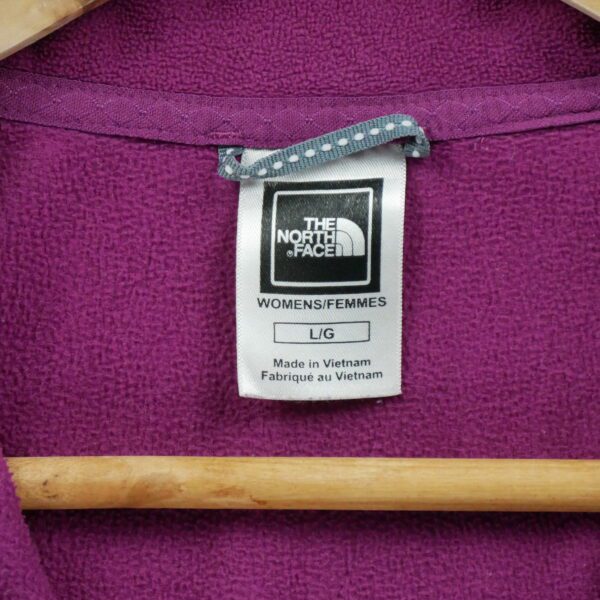 Pull polaires femme manches longues violet The North Face Col Montant