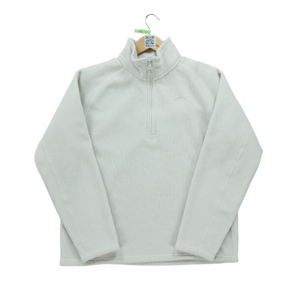 Pull polaires homme manches longues beige The North Face Col Montant