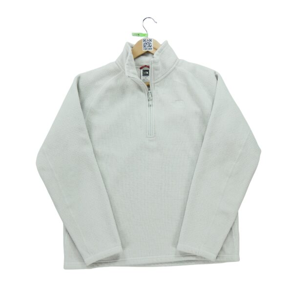 Pull polaires homme manches longues beige The North Face Col Montant