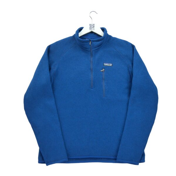 Pull polaires homme manches longues bleu Patagonia Motif chine Col Montant