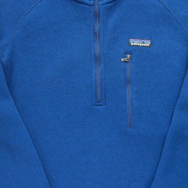 Pull polaires homme manches longues bleu Patagonia Motif chine Col Montant