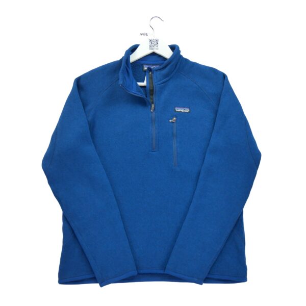 Pull polaires homme manches longues bleu Patagonia Motif chine Col Montant