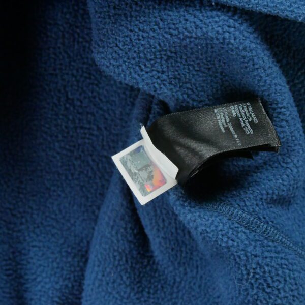 Pull polaires homme manches longues bleu The North Face Col Montant