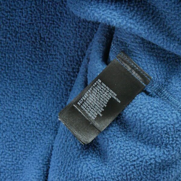 Pull polaires homme manches longues bleu The North Face Col Montant