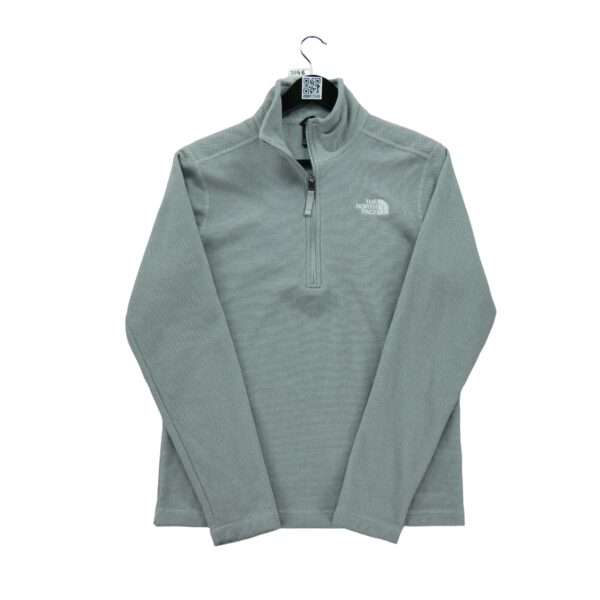 Pull polaires homme manches longues gris The North Face Col Montant
