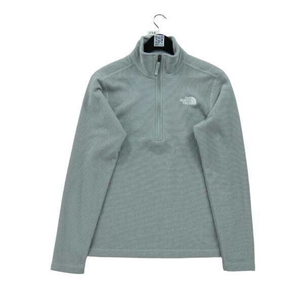 Pull polaires homme manches longues gris The North Face Col Montant