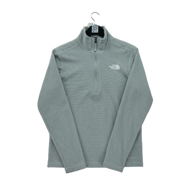 Pull polaires homme manches longues gris The North Face Col Montant