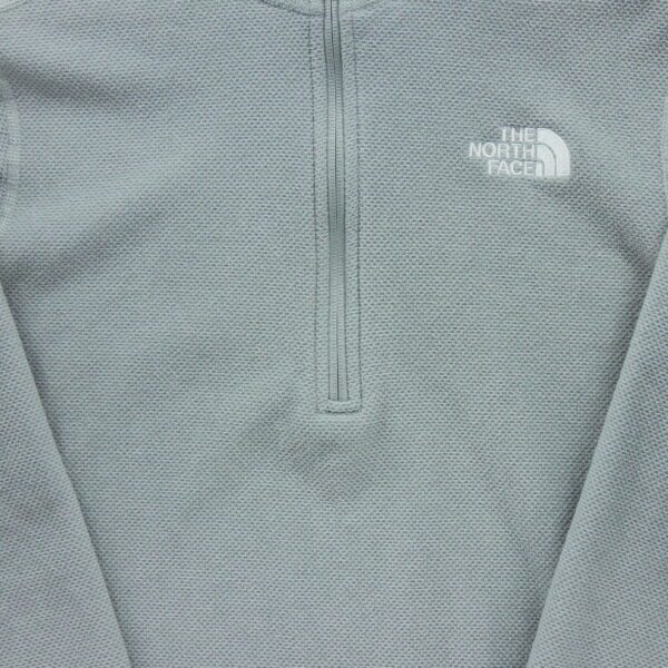Pull polaires homme manches longues gris The North Face Col Montant