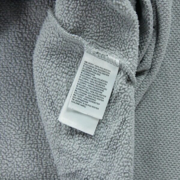 Pull polaires homme manches longues gris The North Face Col Montant