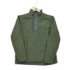 Pull polaires homme manches longues kaki The North Face Col Montant