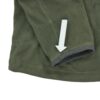 Pull polaires homme manches longues kaki The North Face Col Montant