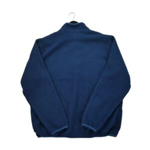 Pull polaires homme manches longues marine LLBean Col Montant