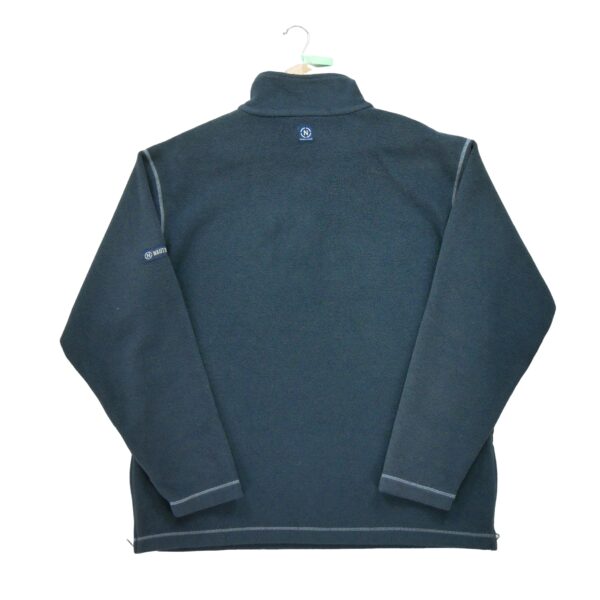 Pull polaires homme manches longues marine Nautica Motif brode Col Montant