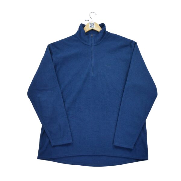 Pull polaires homme manches longues marine Patagonia Col Montant