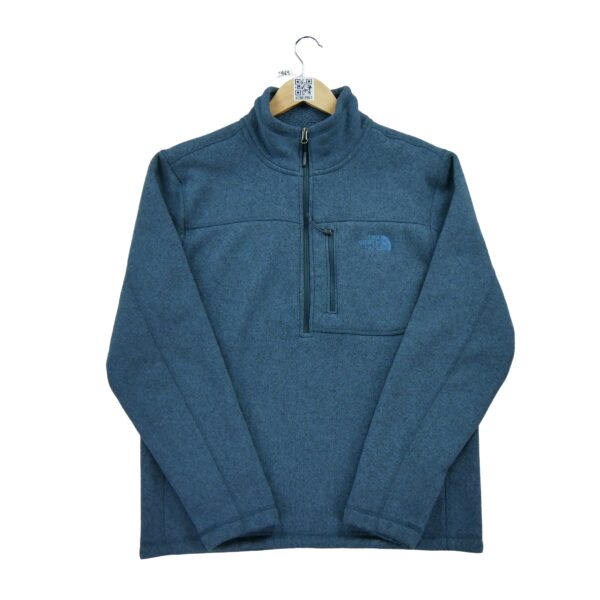 Pull polaires homme manches longues marine The North Face Motif chine Col Montant
