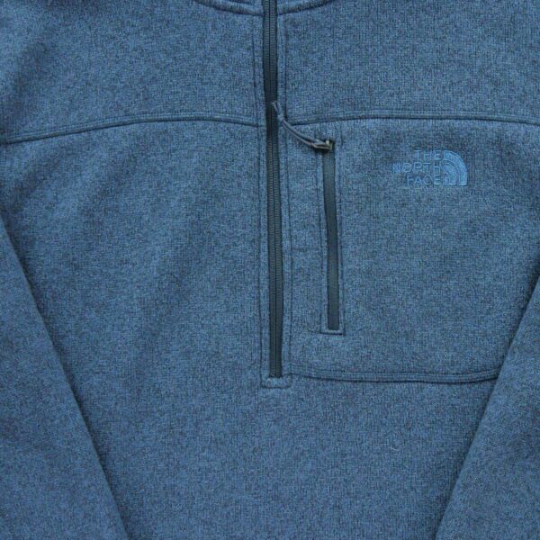 Pull polaires homme manches longues marine The North Face Motif chine Col Montant