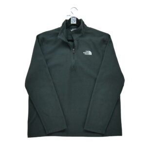 Pull polaires homme manches longues noir The North Face Col Montant