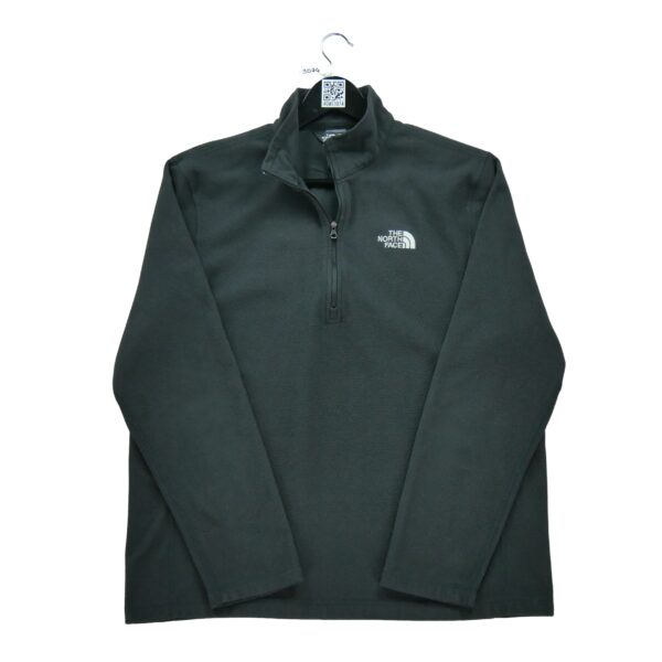 Pull polaires homme manches longues noir The North Face Col Montant