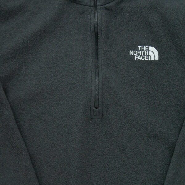 Pull polaires homme manches longues noir The North Face Col Montant