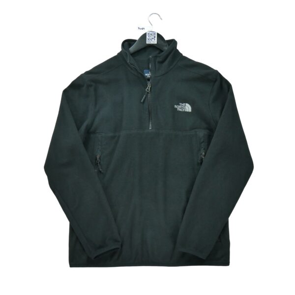 Pull polaires homme manches longues noir The North Face Col Montant