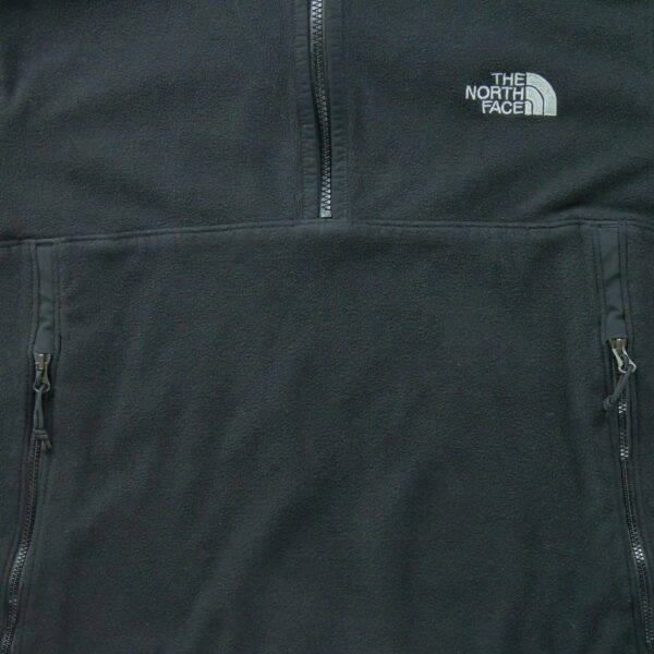 Pull polaires homme manches longues noir The North Face Col Montant