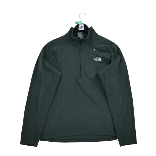 Pull polaires homme manches longues noir The North Face Col Montant