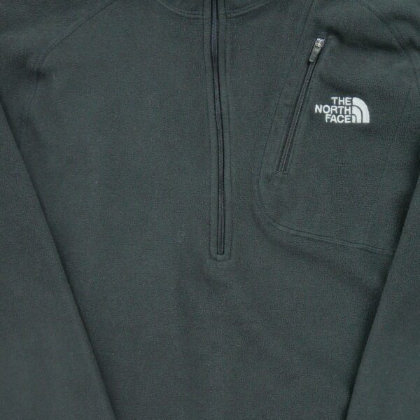 Pull polaires homme manches longues noir The North Face Col Montant