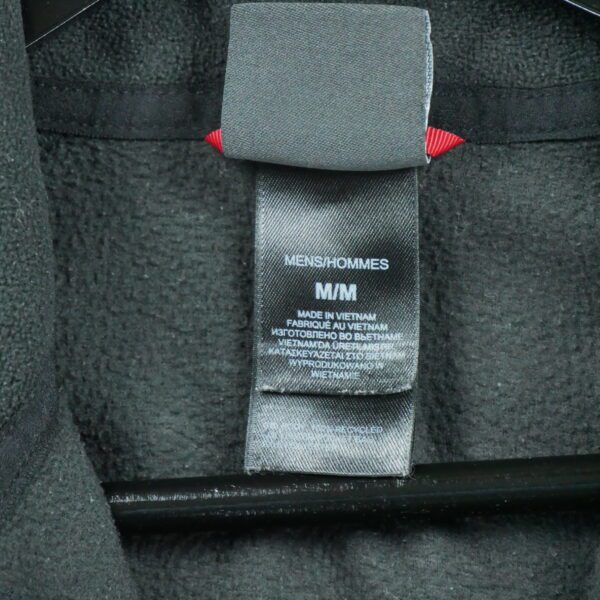 Pull polaires homme manches longues noir The North Face Col Montant