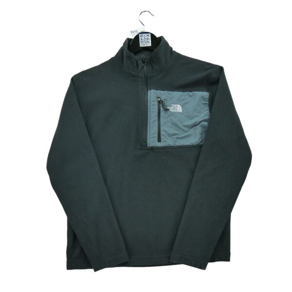 Pull polaires homme manches longues noir The North Face Col Montant