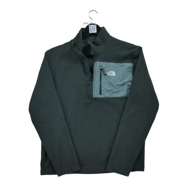 Pull polaires homme manches longues noir The North Face Col Montant