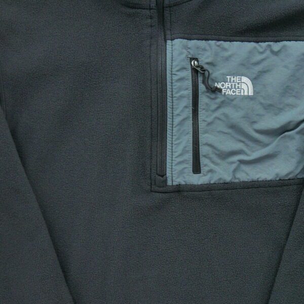 Pull polaires homme manches longues noir The North Face Col Montant