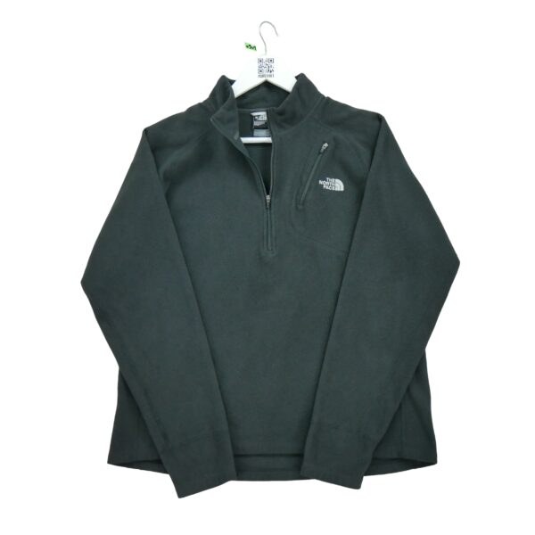 Pull polaires homme manches longues noir The North Face Col Montant