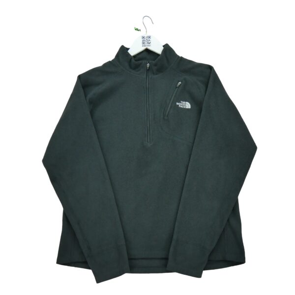 Pull polaires homme manches longues noir The North Face Col Montant